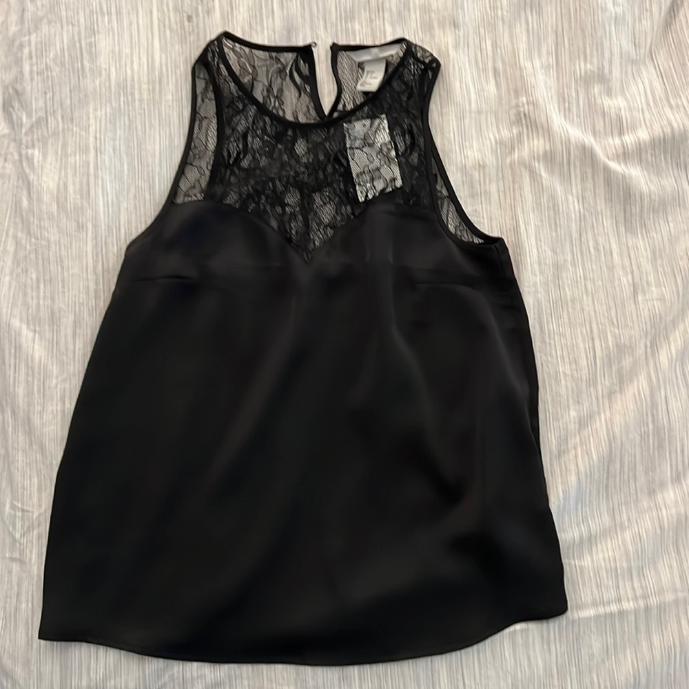 Black Lace Blouse